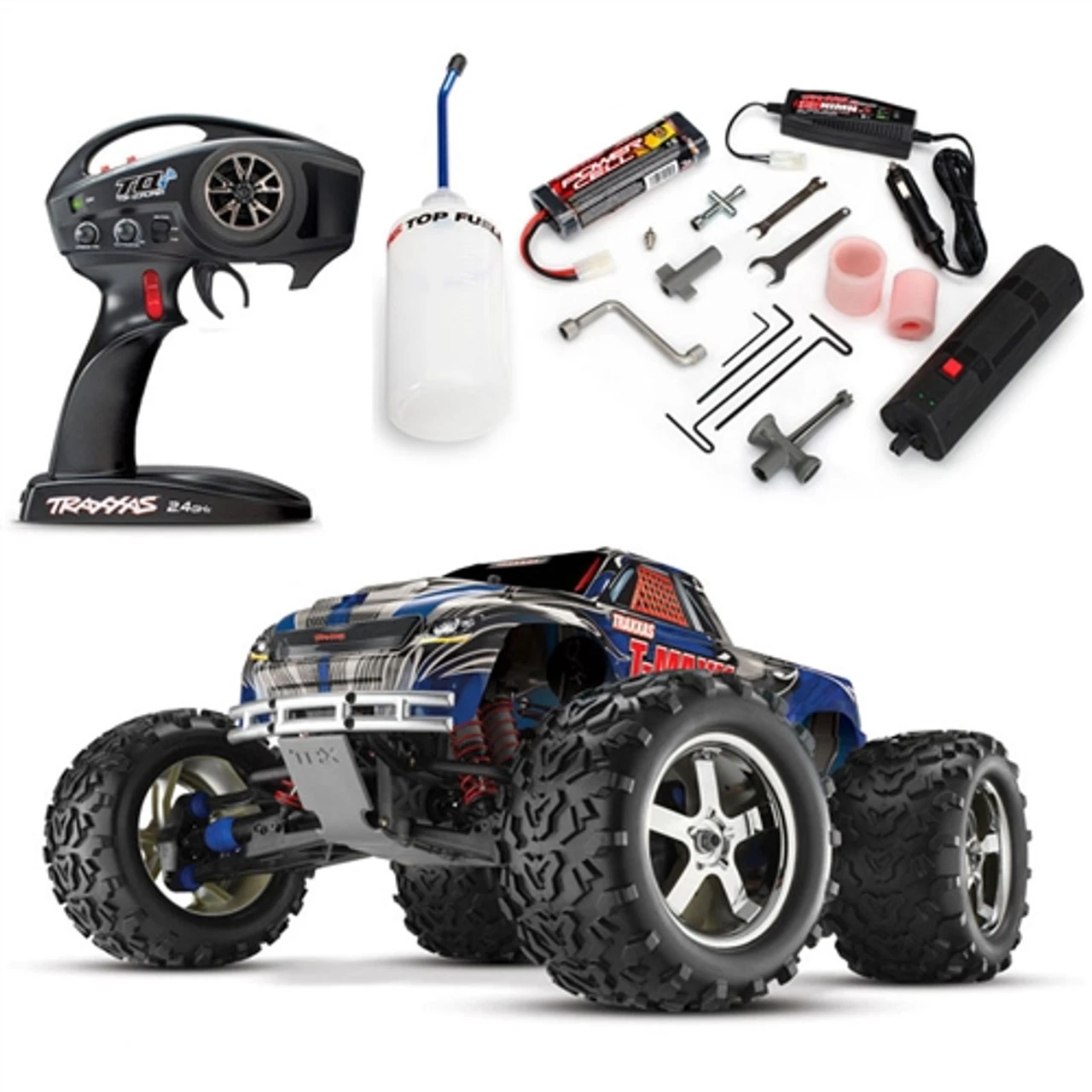 Traxxas T-Maxx 3.3 4WD RTR W/TQi, Telemetry, & TSM Stability Management 3 Traxxas T-Maxx 3.3 4WD RTR W/TQi, Telemetry, & TSM Stability Management