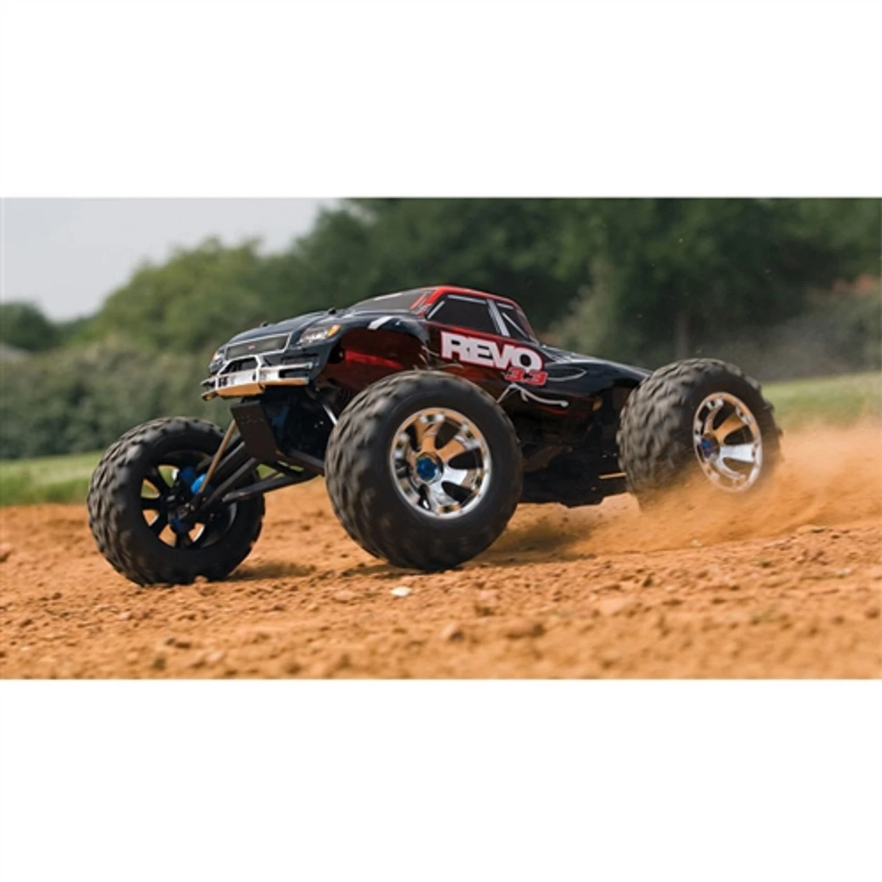 Traxxas Revo 3.3 Nitro 4WD RC Monster Truck W/TSM & Telemetry 8 Traxxas Revo 3.3 Nitro 4WD RC Monster Truck W/TSM & Telemetry - Image 6