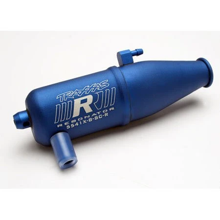 Traxxas Blue Aluminum Resonator Tuned Pipe: Jato 3.3, Nitro 4-Tec 3.3 3 Traxxas Blue Aluminum Resonator Tuned Pipe: Jato 3.3, Nitro 4-Tec 3.3