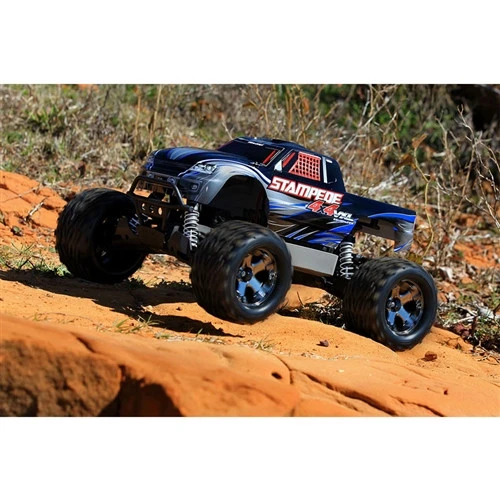 Traxxas Stampede 4X4 VXL RTR Monster Truck With TSM And TQi Transmitter 8 Traxxas Stampede 4X4 VXL RTR Monster Truck With TSM And TQi Transmitter - Image 6
