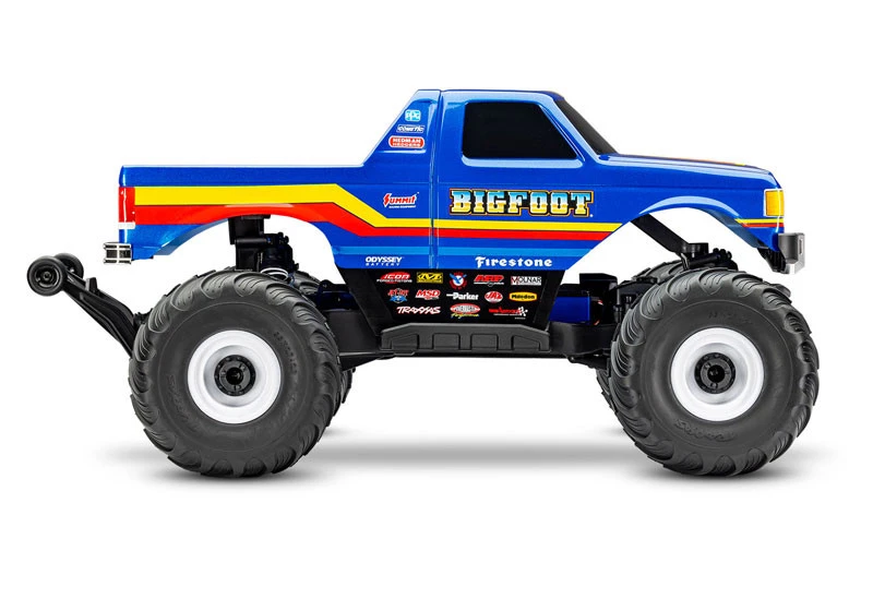 Traxxas BIGFOOT 4X4 Brushless BL-2s RTR Monster Truck & FREE LIPO BATTERY AND USB-C LIPO CHARGER 11 Traxxas BIGFOOT 4X4 Brushless BL-2s RTR Monster Truck & FREE LIPO BATTERY AND USB-C LIPO CHARGER - Image 9
