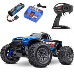 Traxxas Stampede 4X4 Brushless BL-2s RTR Monster Truck W/2S LiPo COMBO