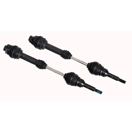 Traxxas Rear Steel-Spline Constant-Velocity Driveshafts (Complete Assembly) (2) 3 Traxxas Rear Steel-Spline Constant-Velocity Driveshafts (Complete Assembly) (2)