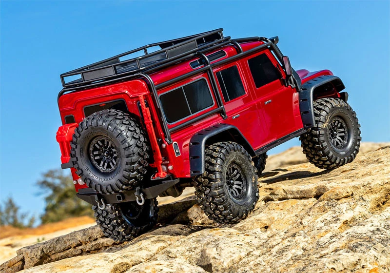 Traxxas TRX-4 Trail RC 4x4 Crawler RTR W/Land Rover Defender Body With Clipless Body 6 Traxxas TRX-4 Trail RC 4x4 Crawler RTR W/Land Rover Defender Body With Clipless Body - Image 4