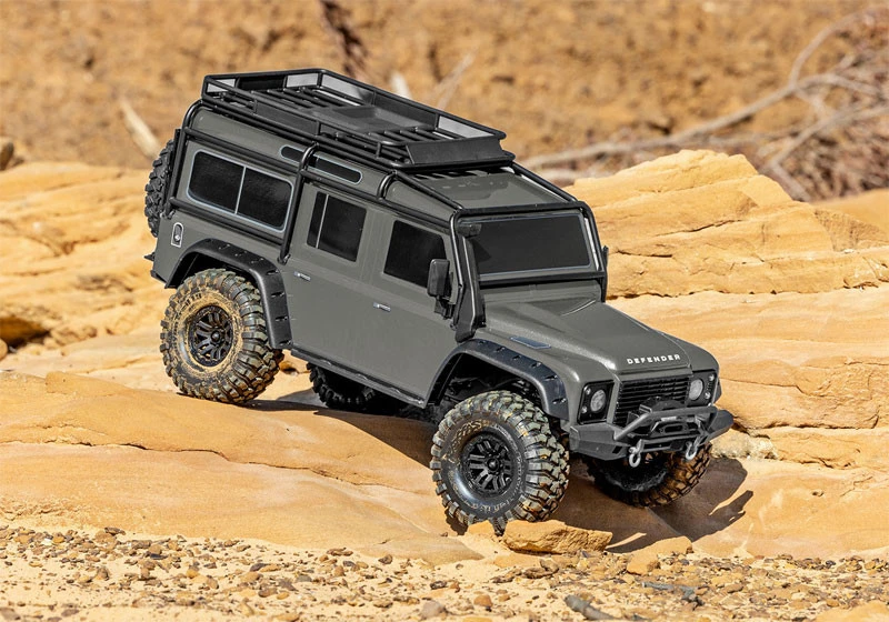 Traxxas TRX-4 Trail RC 4x4 Crawler RTR W/Land Rover Defender Body With Clipless Body 8 Traxxas TRX-4 Trail RC 4x4 Crawler RTR W/Land Rover Defender Body With Clipless Body - Image 6