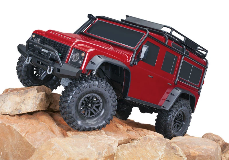 Traxxas TRX-4 Trail RC 4x4 Crawler RTR W/Land Rover Defender Body With Clipless Body W/3S LiPo COMBO 9 Traxxas TRX-4 Trail RC 4x4 Crawler RTR W/Land Rover Defender Body With Clipless Body W/3S LiPo COMBO - Image 7