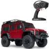 Traxxas TRX-4 Trail RC 4x4 Crawler RTR W/Land Rover Defender Body With Clipless Body -RC Superstore TRA82256 4 RED 68594.1741228639