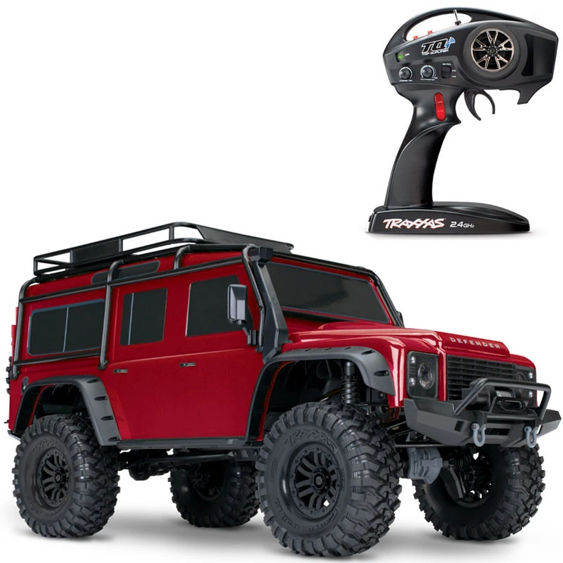 Traxxas TRX-4 Trail RC 4x4 Crawler RTR W/Land Rover Defender Body With Clipless Body 3 Traxxas TRX-4 Trail RC 4x4 Crawler RTR W/Land Rover Defender Body With Clipless Body