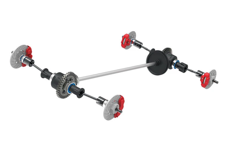 Traxxas 4-Tec 2.0 1/10 AWD BL-2s Brushless RTR Chassis W/TQ Radio 8 Traxxas 4-Tec 2.0 1/10 AWD BL-2s Brushless RTR Chassis W/TQ Radio - Image 6