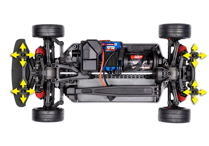Traxxas 4-Tec 2.0 1/10 AWD BL-2s Brushless RTR Chassis W/TQ Radio 6 Traxxas 4-Tec 2.0 1/10 AWD BL-2s Brushless RTR Chassis W/TQ Radio - Image 4