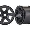 Traxxas E-Revo 2 Black 17mm Splined Hex 3.8 Wheels (2) -RC Superstore TRA8671 2 08727.1562668358