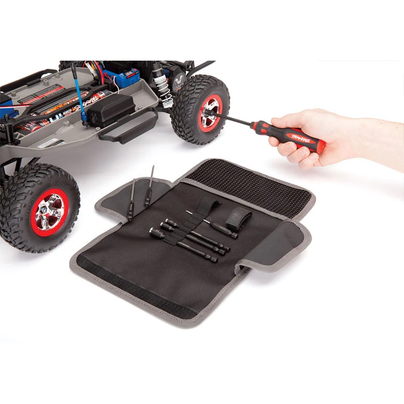 Traxxas Speed Bit Essentials 7-Pc Hex & Nut Driver Set 1/4" Drive With Handle & Pouch 8 Traxxas Speed Bit Essentials 7-Pc Hex & Nut Driver Set 1/4" Drive With Handle & Pouch - Image 6