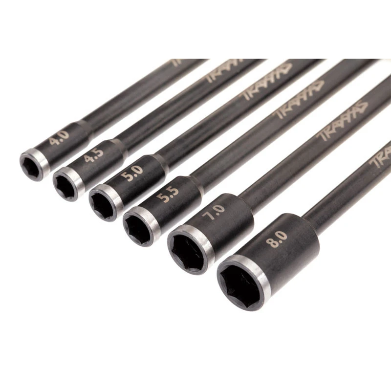 Traxxas Speed Bit 6-Pc 4-8mm Nut Driver Master Set With 1/4" Drive Premium Handle & Pouch 6 Traxxas Speed Bit 6-Pc 4-8mm Nut Driver Master Set With 1/4" Drive Premium Handle & Pouch - Image 4