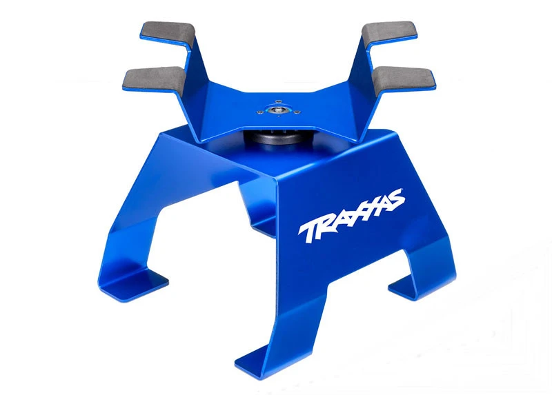 Traxxas Blue X-Truck RC Car & Truck Stand 4 Traxxas Blue X-Truck RC Car & Truck Stand - Image 2