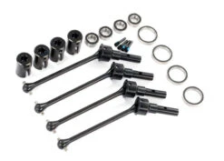 Traxxas Maxx Assembled Steel CV Driveshafts (4) - Requires #8654, 8654G, Or 8654R And #7758, 7758G, Or 7758R For Installation