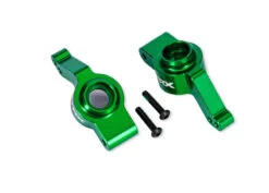Traxxas Green Aluminum Stub Axle Carriers (Left & Right)