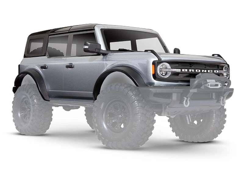 Traxxas TRX-4 2021 Ford Bronco (Iconic Silver) Body Complete 3 Traxxas TRX-4 2021 Ford Bronco (Iconic Silver) Body Complete