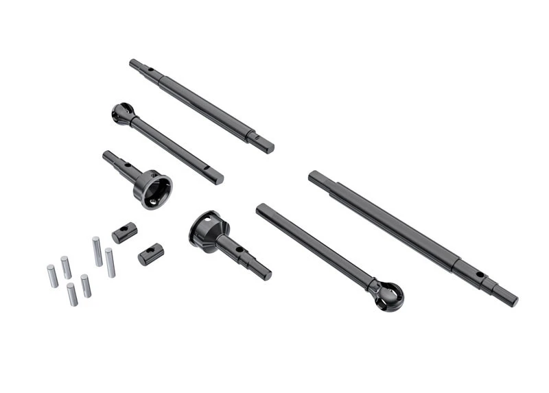 Traxxas Front/Rear Axle Shafts Front Stub Axles 3 Traxxas Front/Rear Axle Shafts Front Stub Axles