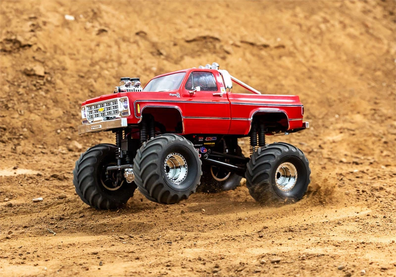 Traxxas 1/18 TRX-4MT 1979 Chevrolet K10 4x4 RTR RC Monster Truck W/ID Battery & USB Charger 4 Traxxas 1/18 TRX-4MT 1979 Chevrolet K10 4x4 RTR RC Monster Truck W/ID Battery & USB Charger - Image 2