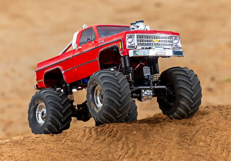 Traxxas 1/18 TRX-4MT 1979 Chevrolet K10 4x4 RTR RC Monster Truck W/ID Battery & USB Charger 7 Traxxas 1/18 TRX-4MT 1979 Chevrolet K10 4x4 RTR RC Monster Truck W/ID Battery & USB Charger - Image 5