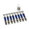 Traxxas GTM 6061-T6 Aluminum Blue-Anodized Shocks (Fully Assembled W/o Springs) (8) 2 Traxxas GTM 6061-T6 Aluminum Blue-Anodized Shocks (Fully Assembled W/o Springs) (8) -RC Superstore TRA9864 BLUE 92126.1740626427