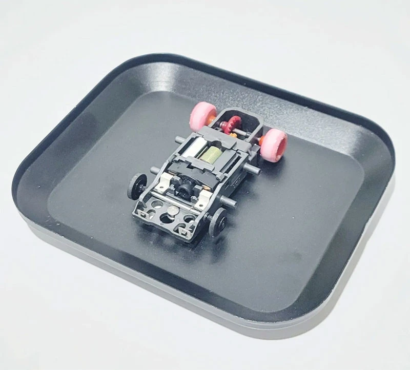 Viper Scale Racing HO Scale Black Aluminum Parts Tray 3 Viper Scale Racing HO Scale Black Aluminum Parts Tray